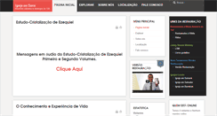 Desktop Screenshot of igrejaemserra.com.br